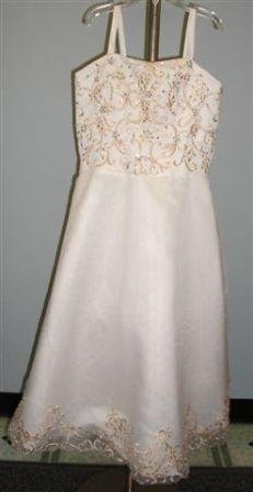 champagne bridesmaid